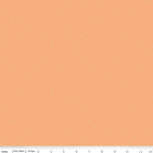 [RB-C640-MARMALADE] Dapple Dot Marmalade from Riley Blake Designs
