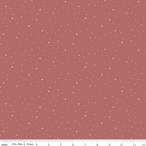 [RB-C640-CANYONROSE] Dapple Dot Canyon Rose from Riley Blake Designs
