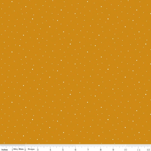[RB-C640-BUTTERSCOT] Dapple Dot Butterscotch from Riley Blake Designs