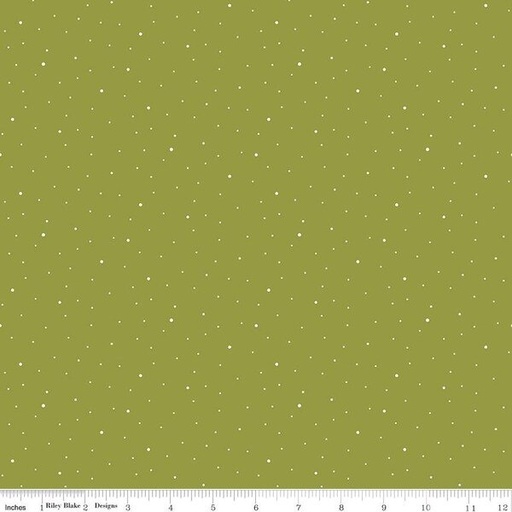 [RB-C640-ASPARAGUS] Dapple Dot Asparagus from Riley Blake Designs