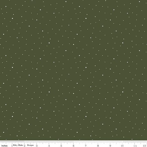 [RB-C640-CHIVE] Dapple Dot Chive from Riley Blake Designs