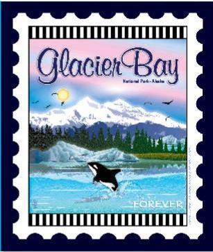 [ZEB-33333M] City Stamp: Glacier Bay