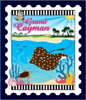 [ZEB-80169M] International City Stamp: Grand Cayman