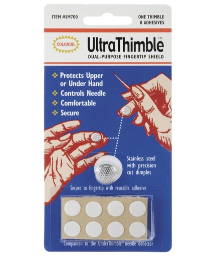 [SM-700] Colonial Needle Ultra Thimble 8 Pack