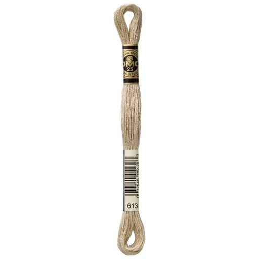 [DMC-117-613] DMC Embroidery Floss Very Light Drab Brown 613