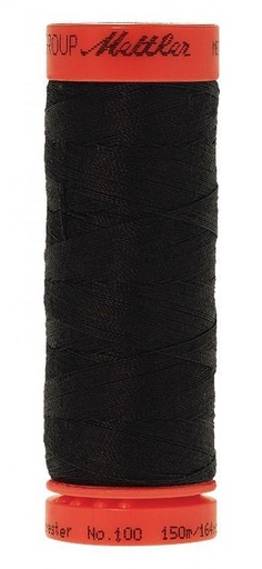 [MET-9161-4000] Mettler Metrosene Poly Thread 50Wt 150M/164Yds Black