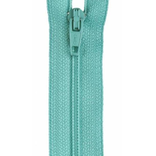 [COA-F72-12-123] All-Purpose Polyester Coil Zipper 12In Dark Turquoise By Coats & Clark