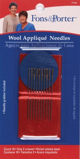 [FP-7744] Wool Applique Needles from Fons & Porter