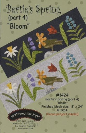 [ATN-1424] Bertie's Spring - Part 4 Bloom Pattern by Bonnie Sullivan from All Through The Night