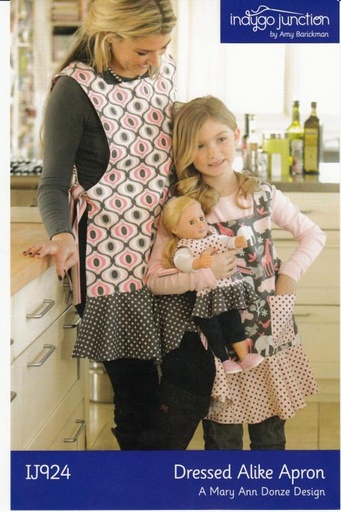 [IJ-924] Dressed Alike Apron Pattern