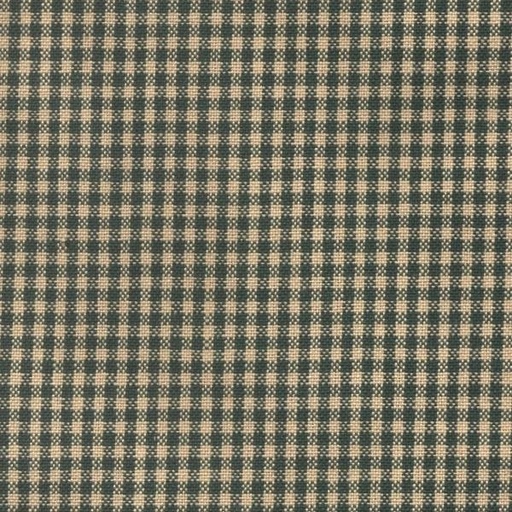 [DH-736-GRN] Tea Towel Mini Check Green/Teadye From Dunroven House