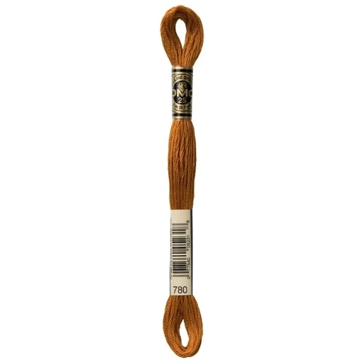 [DMC-117-780] DMC Embroidery Floss Ultra Very Dark Topaz 780