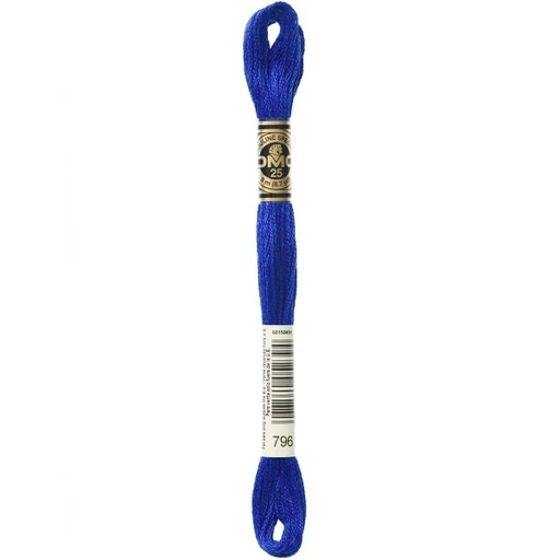 [DMC-117-796] DMC Embroidery Floss Dark Royal Blue 796