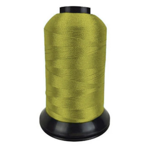 [FLOR-PF0283] Green Gold Floriani Poly Embroidery Thread