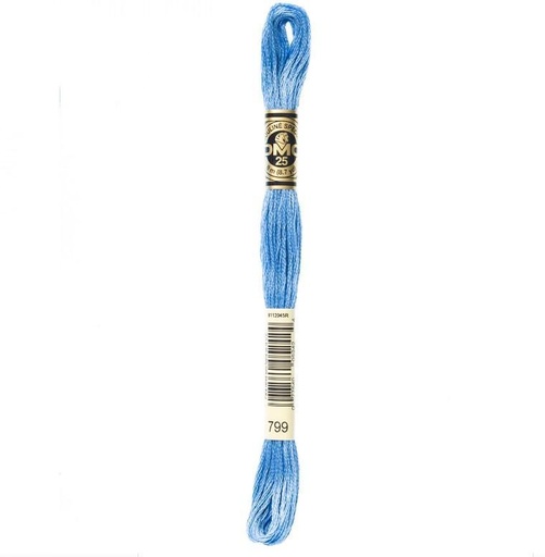 [DMC-117-799] Dmc Embroidery Floss Delft Blue