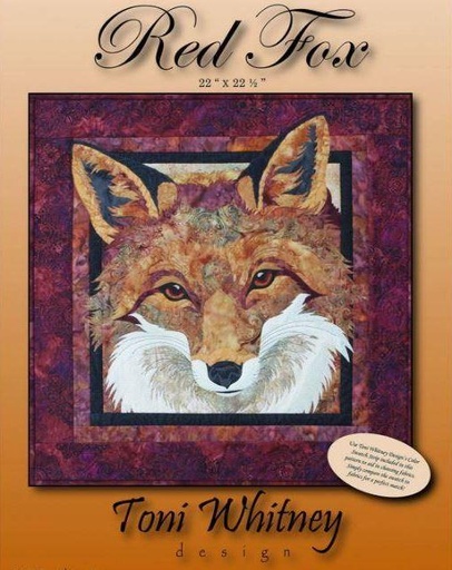 [TWD-RF027] Red Fox Pattern By Toni Whitney