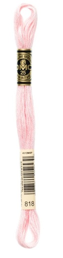 [DMC-117-818] DMC Embroidery Floss Color 818 Baby Pink