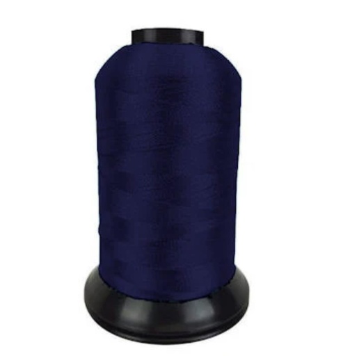 [FLOR-PF0308] Dark Blue Floriani Poly Embroidery Thread