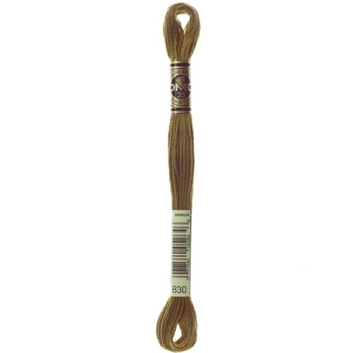 [DMC-117-830] DMC Embroidery Floss Dark Golden Olive