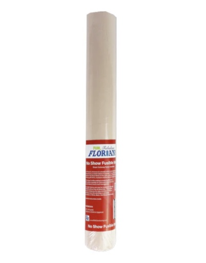 [FLOR-FMFBE2010] Floriani No Show Nylon Mesh Fusible Stabilizer Beige 20" X 10 Yard Roll