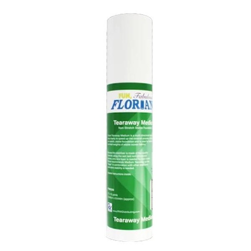[FLOR-FTM1210] Floriani Medium Tearaway Stabilizer 12" X 10 Yard