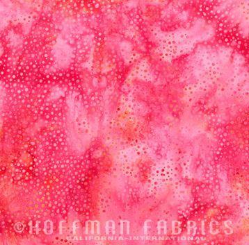 [HOF-885-H12] Bali Dots Hot Pink From Hoffman Fabrics