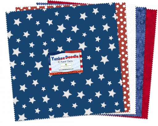 [WP-Q512-9-512] Yankee Doodle 10 Karat Gems by Wilmington Prints