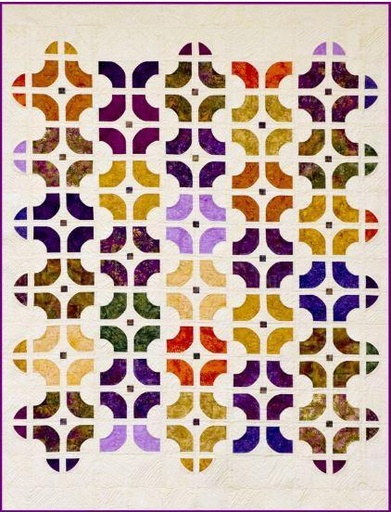 [IB-921537] Broken Wheels Quilt Pattern From Southwind Designs 