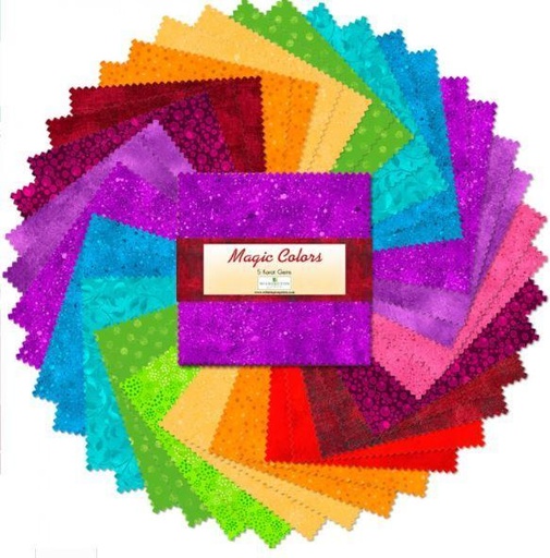 [WP-507-14-507] Magic Colors 5 Karat Gems By Wilmington Prints