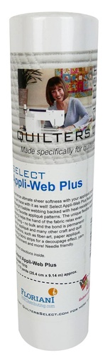 [FL-QSAWP-1010] Quilter''S Select Appli-Web Plus Stabilizer