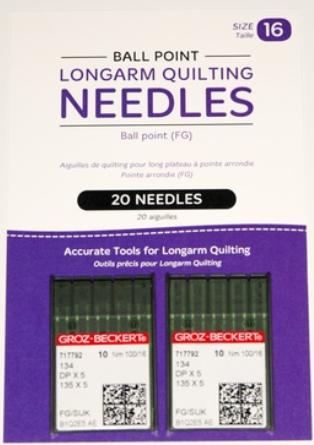 [HQ-QM00244-2] Handi  Quilter Needles Ball Point Size 16 - 20 Needles