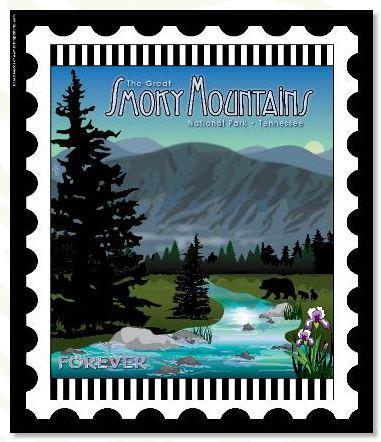 [ZEB-SMOKY] National Parks Stamp: Smoky Mountains