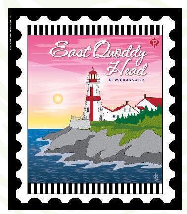 [ZEB-QUODDY] Lighthouse Lightstamp: East Quoddy Head