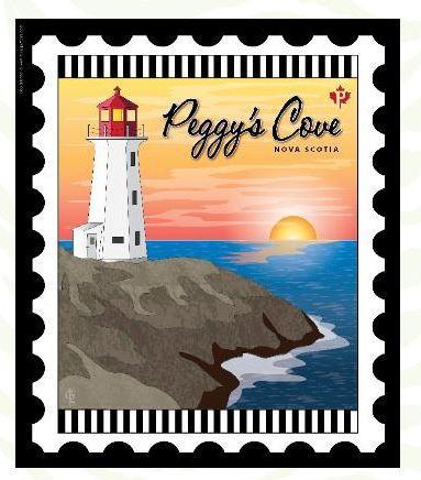 [ZEB-PEGGY] Lighthouse Lightstamp: Peggy'S Cove