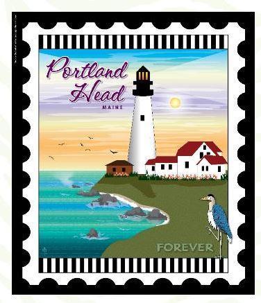 [ZEB-PORTLAND] Lighthouse Lightstamp: Portland Head