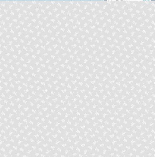 [PB-RA779-W] Ramblings 11 Squiggle White On White From P&B Textiles