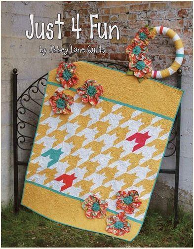 [ALQ-B105] Just 4 Fun Book by Abbey Lane Quilts