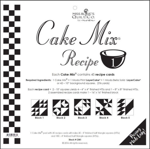 [MOD-CM1] Cake Mix Recipe #1