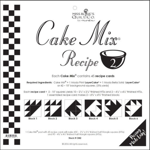 [MOD-CM2] Cake Mix Recipe #2 