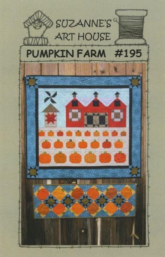 [SAH-195] Pumpkin Farm Pattern from Suzanne's Art House