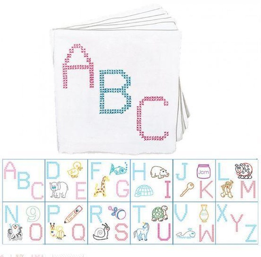 [JD-845-66] Abc Cloth Nursery Book By Jack Dempsey