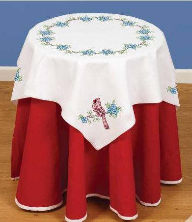 [JD-550-712] Table Topper: Cardinals