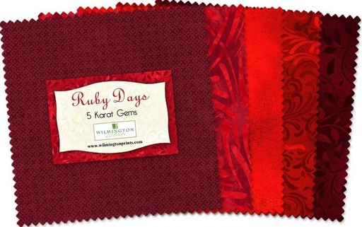 [WP-507-3-507] Ruby Days 5 Karat Gems From Wilmington Prints