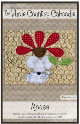 [WCC-PREMOUS1] Mouse Precut Fused Applique Kit