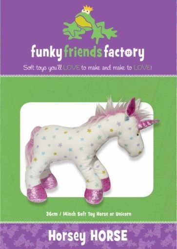 [FF-4118] Horsey Horse Pattern By Funky Friends Factory