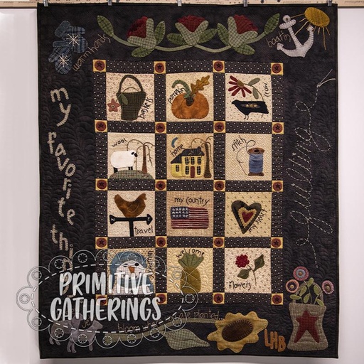 [PRI-1374] My Favorite Things Pattern by Primitive Gatherings