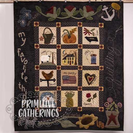 [PRI-1374] My Favorite Things Pattern by Primitive Gatherings