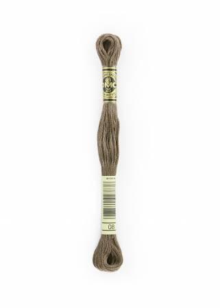 [DMC-117-08] DMC Embroidery Floss Color 08 Dark Driftwood