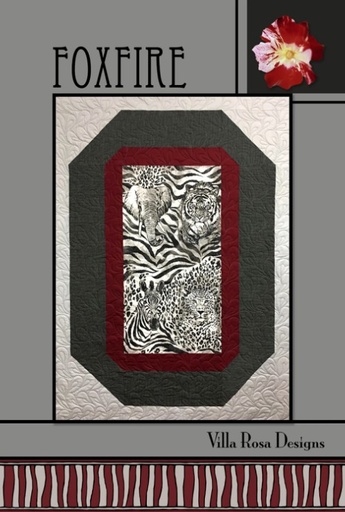 [VRC-155] Foxfire Panel Quilt Pattern from Villa Rosa Designs