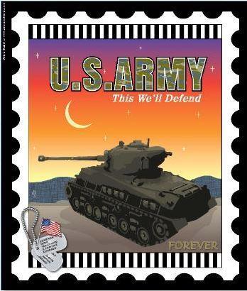 [ZEB-81264] Mini Stamp Panel: U.S. Army